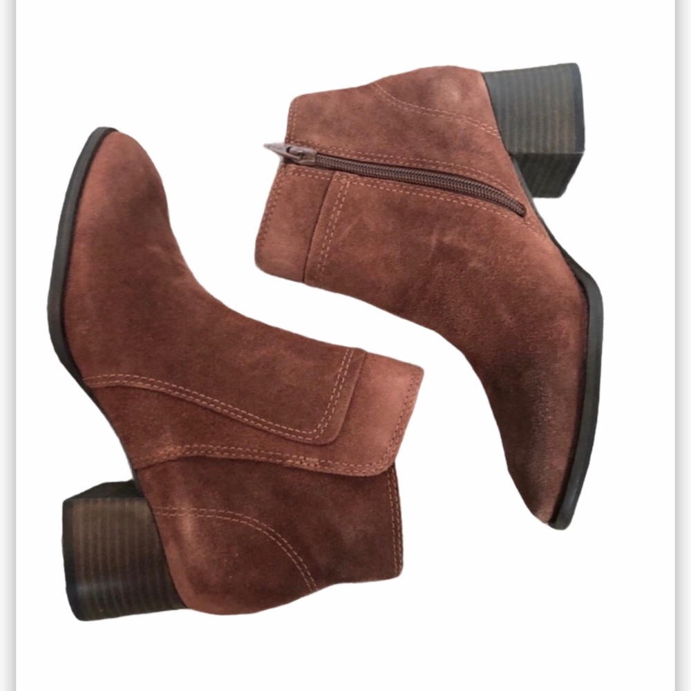 Lucky Brand Brown Ankle Boots